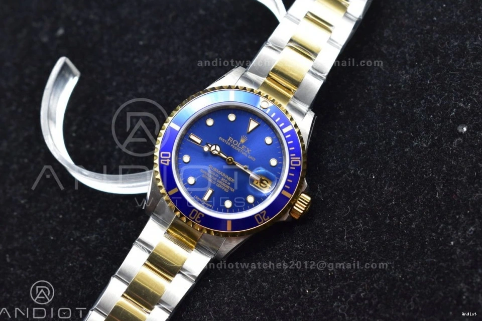 Bluesy Submariner Bracelet Best Edition BPF Vintage 16613 On SS 0213